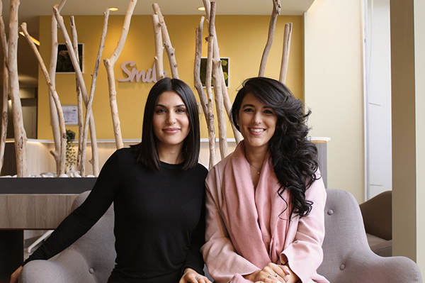 Araxi Mardarian and Myriam Fekhi, founders of the start-up N'Joy App. They won the public prize in 2021